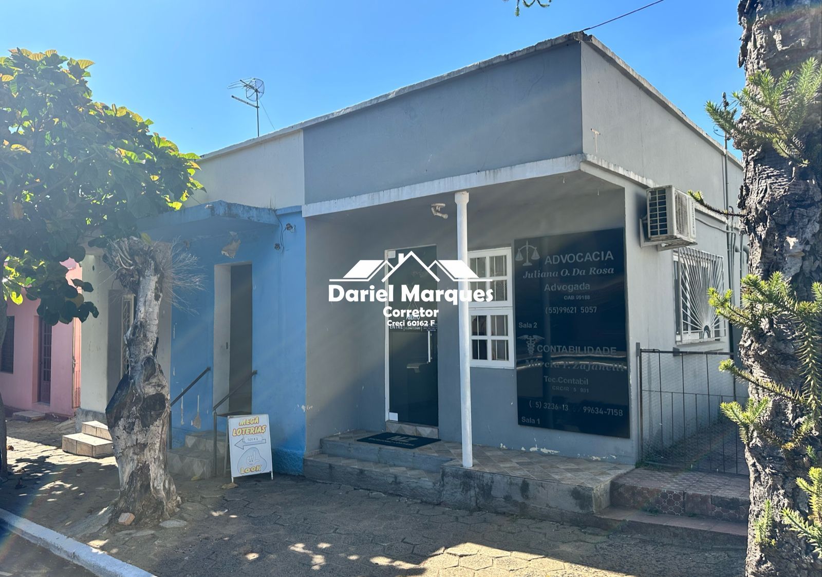 CASA + SALA COMERCIAL À VENDA EM FORMIGUEIRO RS