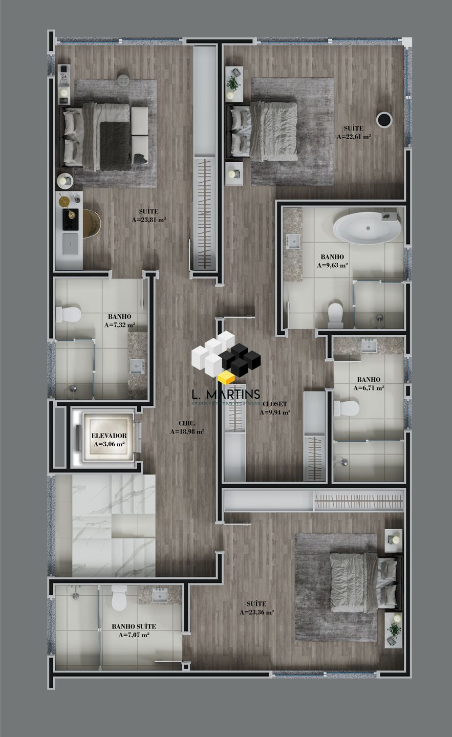 Casa de Condomínio, 4 quartos - Foto 20