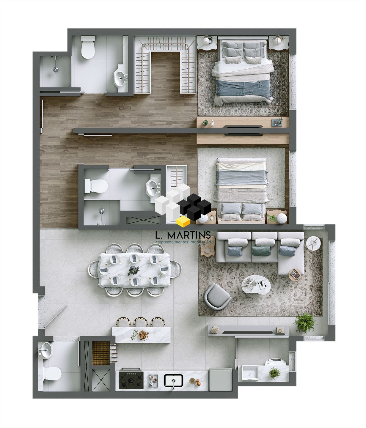 Apartamento, 2 quartos, 75 m² - Foto 25