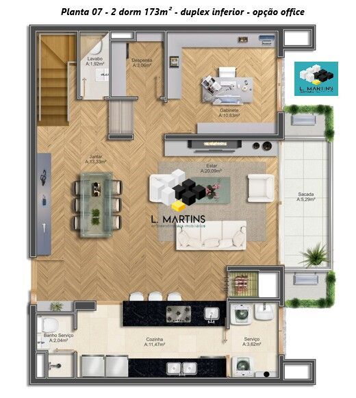 Apartamento à venda com 3 quartos, 173m² - Foto 25