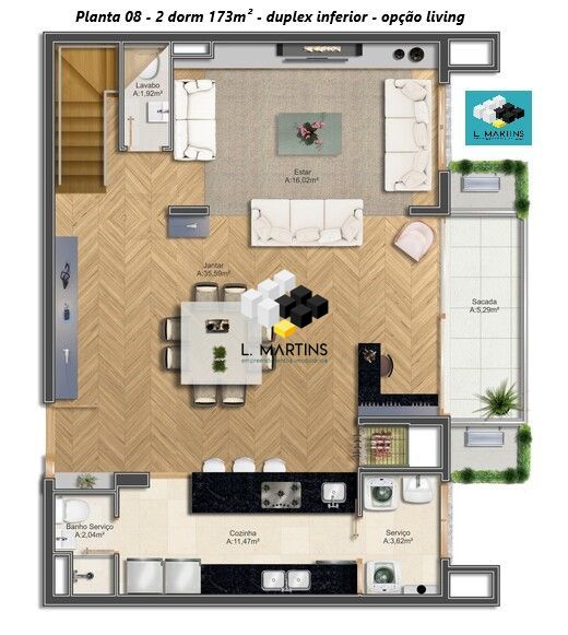 Apartamento à venda com 3 quartos, 173m² - Foto 29