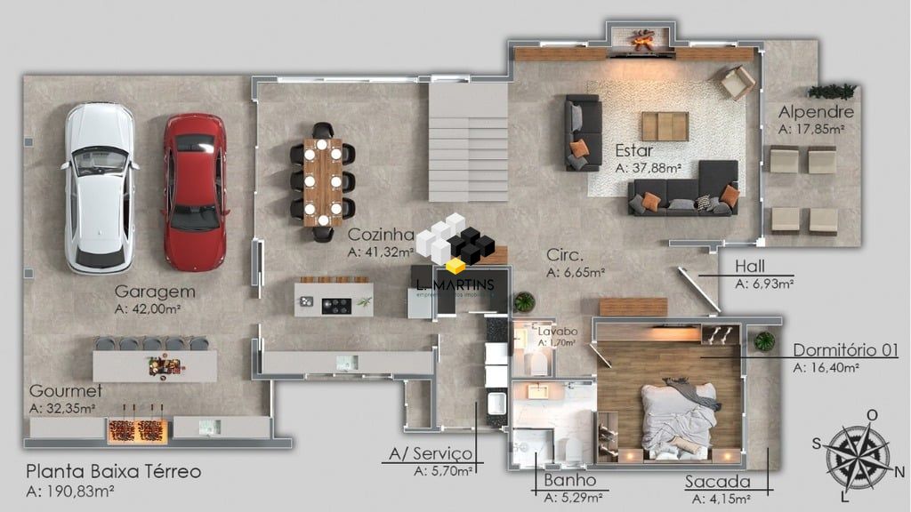 Casa de Condomínio à venda com 4 quartos, 380m² - Foto 12