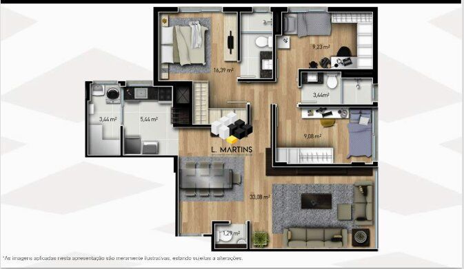 Apartamento à venda com 3 quartos, 99m² - Foto 54