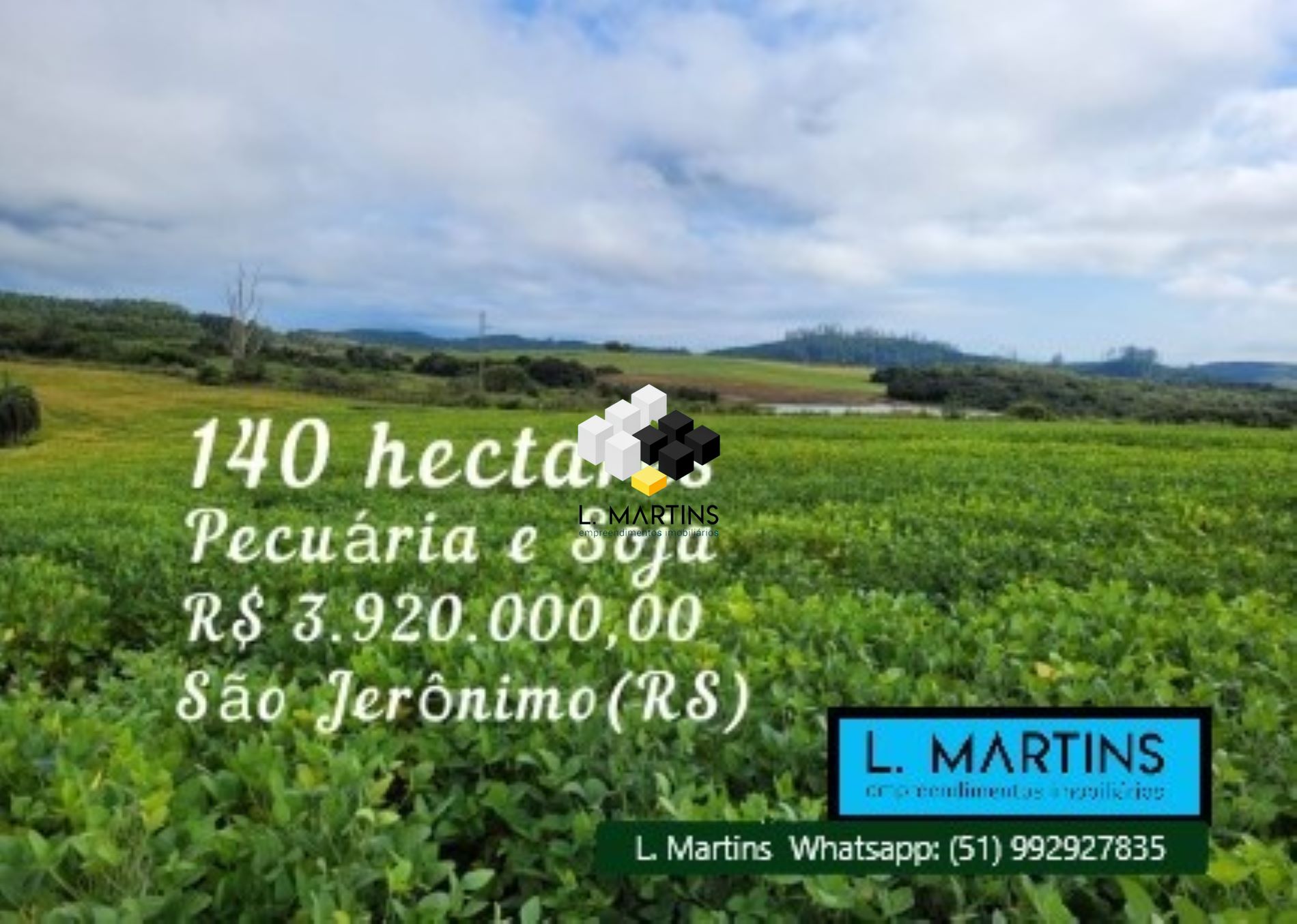 Fazenda/stio/chcara/haras  venda  no Vila Lago Parque Clube - So Jernimo, RS. Imveis