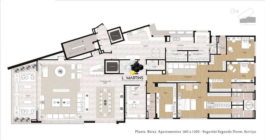 Apartamento à venda com 4 quartos, 510m² - Foto 12