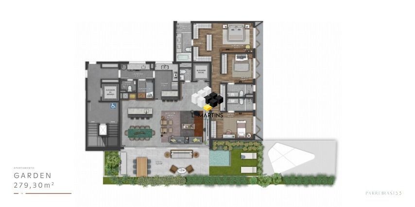 Apartamento de 3 quartos, 279m² no bairro Bela Vista, em Porto Alegre | Eu Corretor