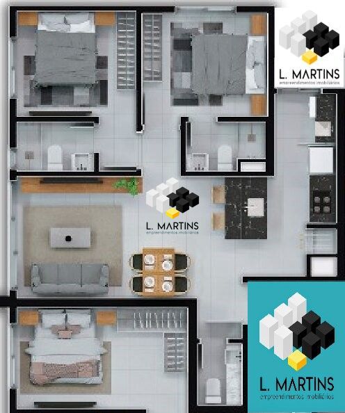 Apartamento à venda com 2 quartos, 62m² - Foto 26