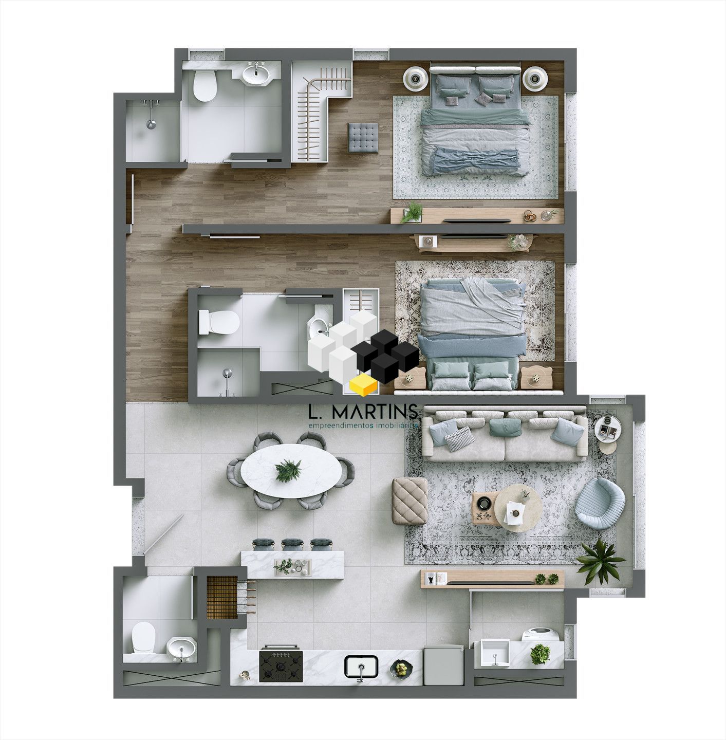 Apartamento, 2 quartos, 75 m² - Foto 28