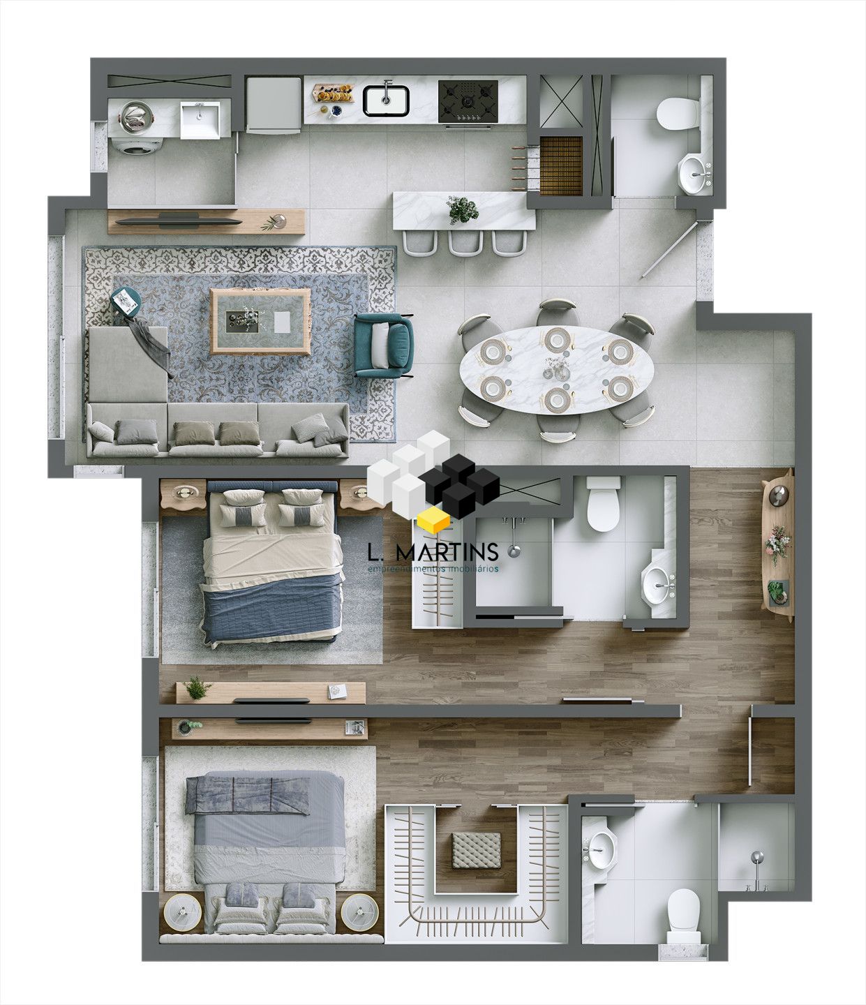 Apartamento, 2 quartos, 75 m² - Foto 23