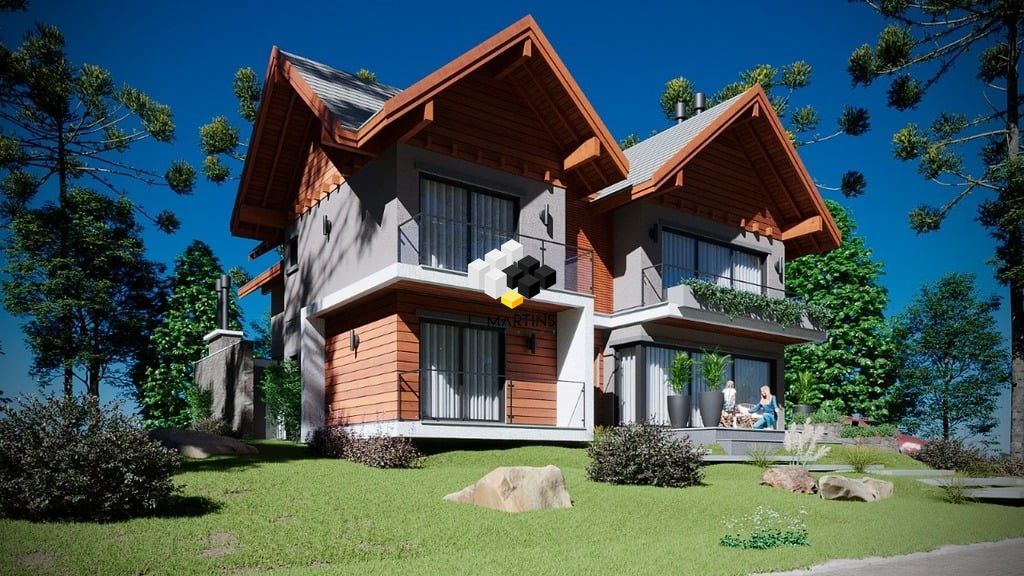 Casa em condomínio à venda  no Dante - Canela, RS. Imóveis