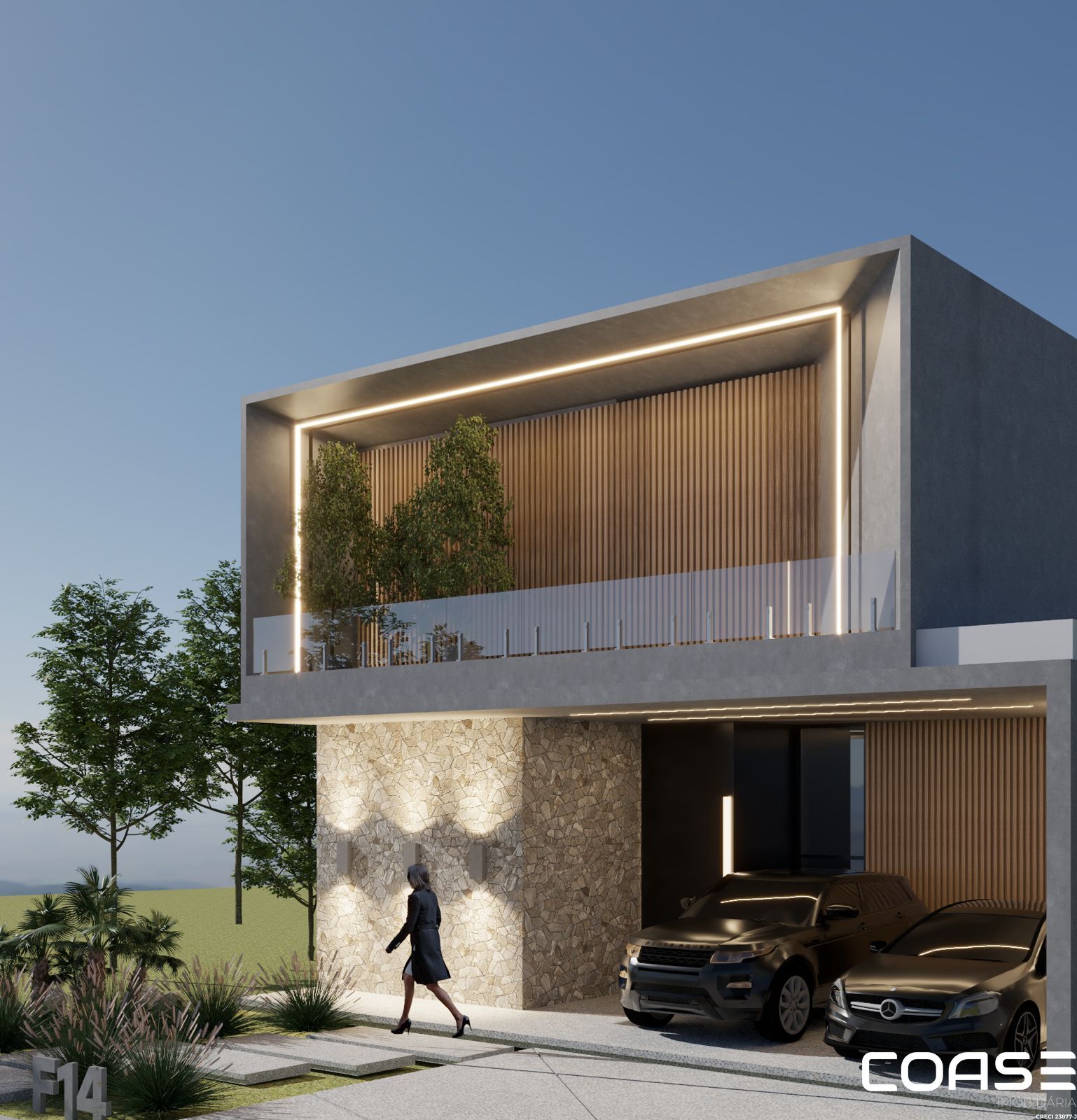 Casa à venda em construção no Condomínio fechado Real Park