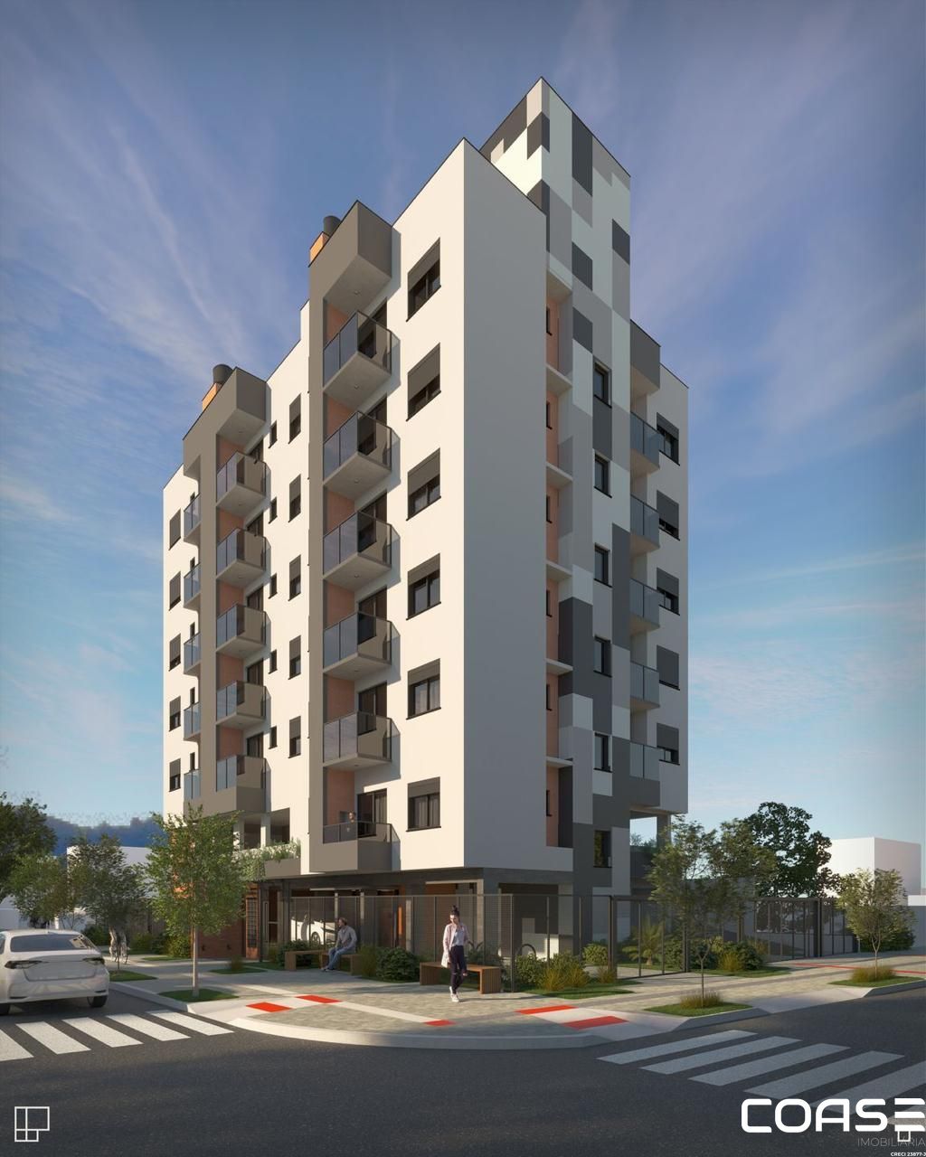 Apartamento à venda em construção 1 dormitório em Camobi