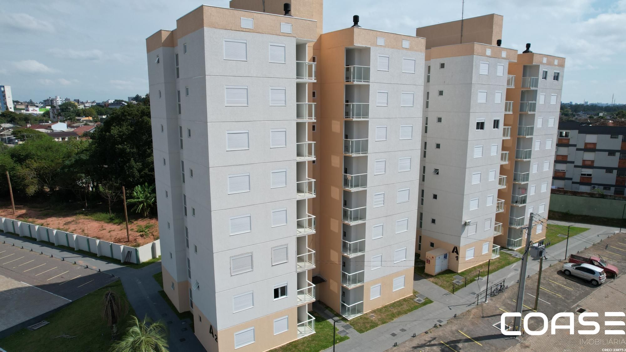 Apartamento para venda de 02 dormitórios em Santa Maria no Morada do Leste