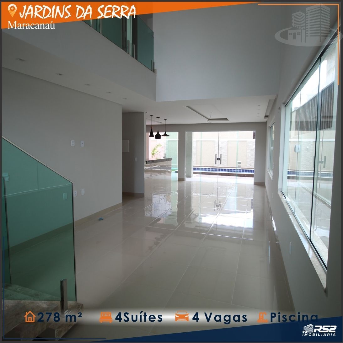 Casa de Condomínio à venda com 4 quartos, 278m² - Foto 3