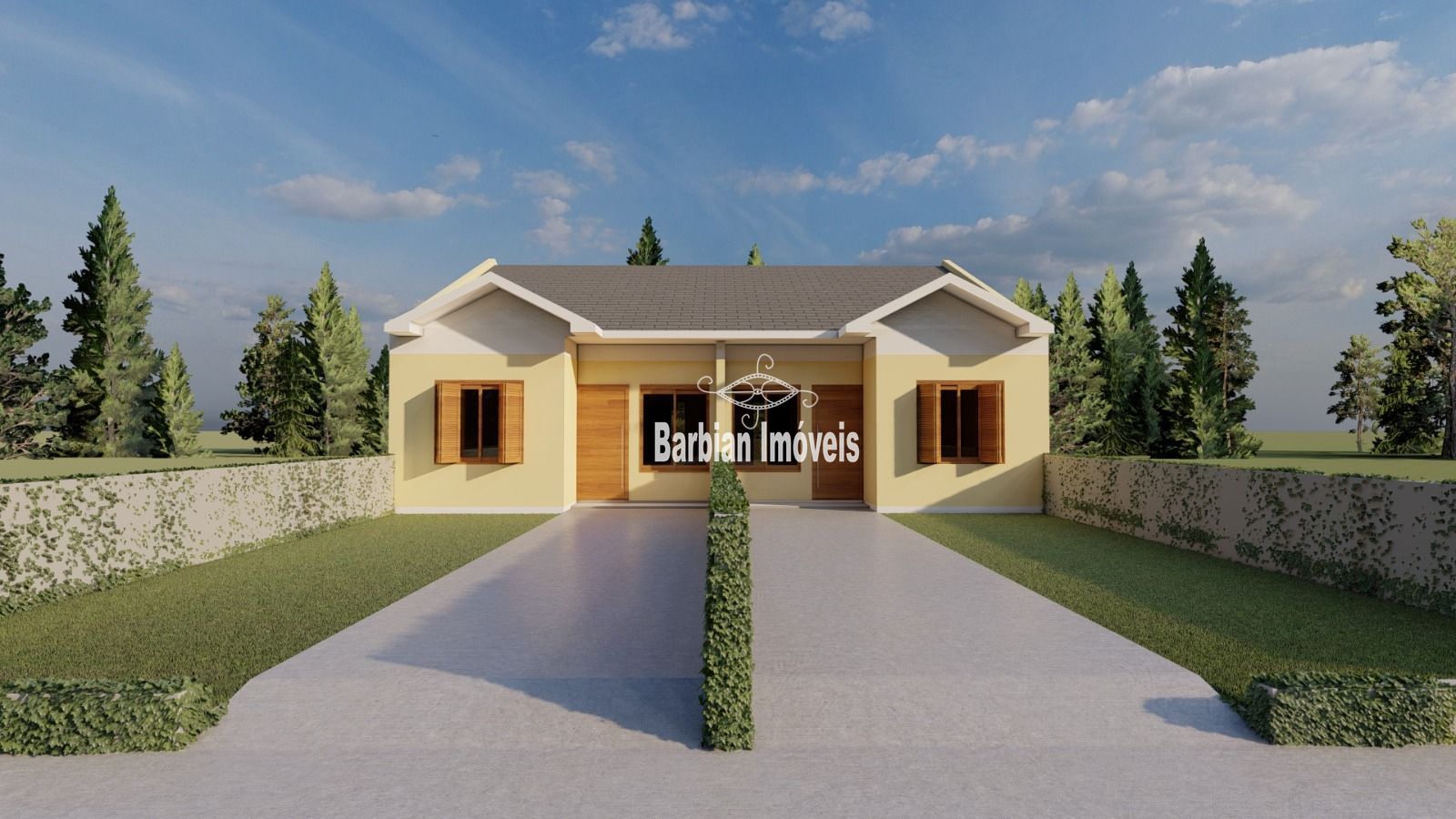 Casa, 2 quartos, 55 m² - Foto 1