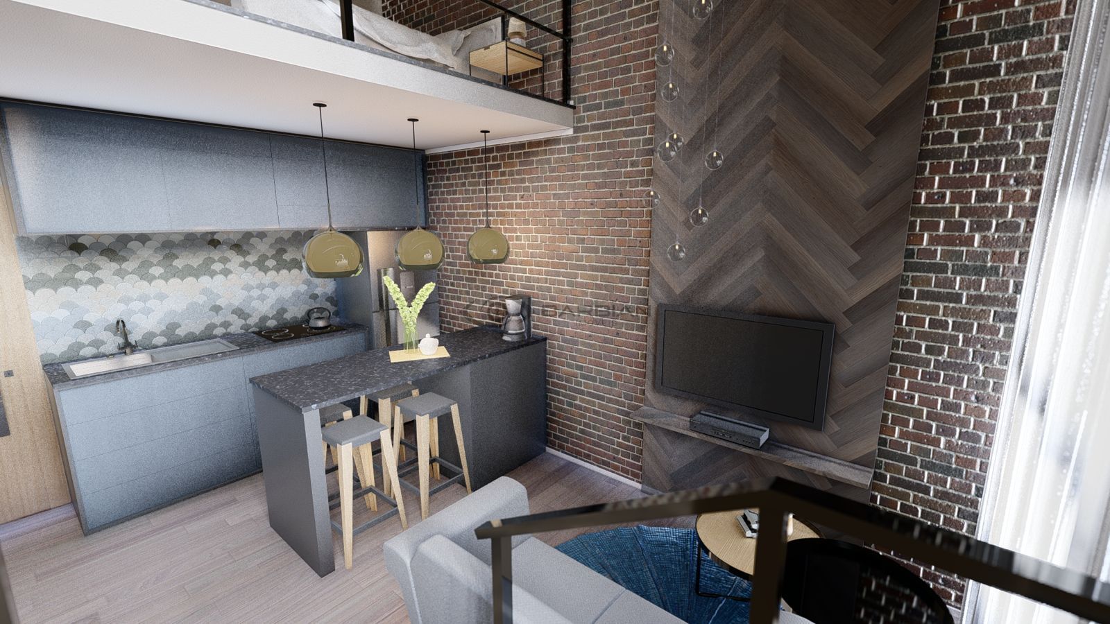 Apartamento com 1 Dormitórios à venda, 42 m² por R$ 352.533,00 Apartamento com 1 Dormitórios à venda, 42 m² por R$ 352.533,00