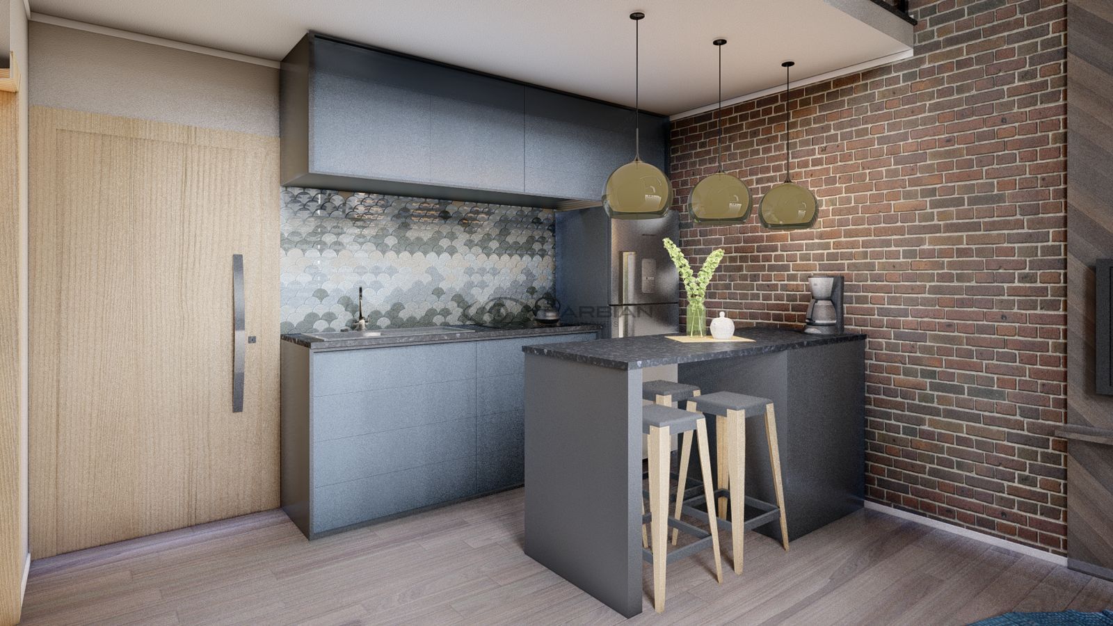 Apartamento com 1 Dormitórios à venda, 42 m² por R$ 352.533,00 Apartamento com 1 Dormitórios à venda, 42 m² por R$ 352.533,00