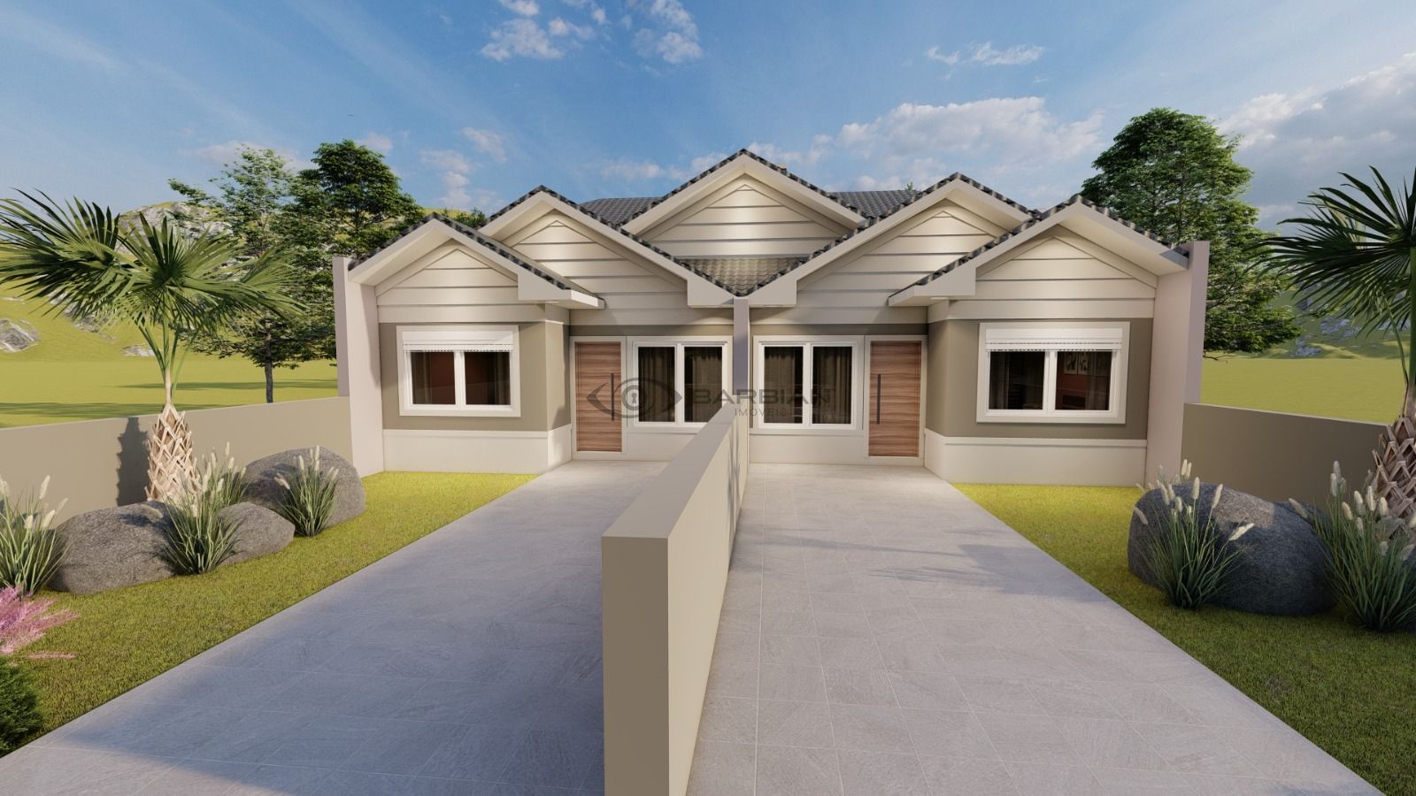 Casa com 2 Dormitórios à venda, 73 m² por R$ 395.000,00 Casa com 2 Dormitórios à venda, 73 m² por R$ 395.000,00