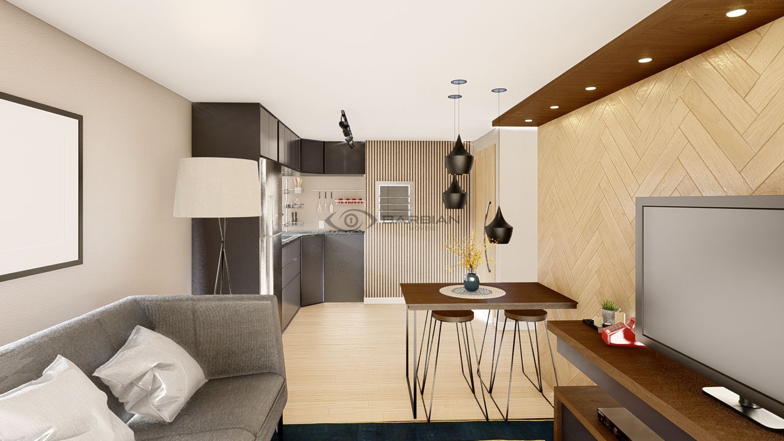 Apartamento com 1 Dormitórios à venda, 41 m² por R$ 337.597,00 Apartamento com 1 Dormitórios à venda, 41 m² por R$ 337.597,00