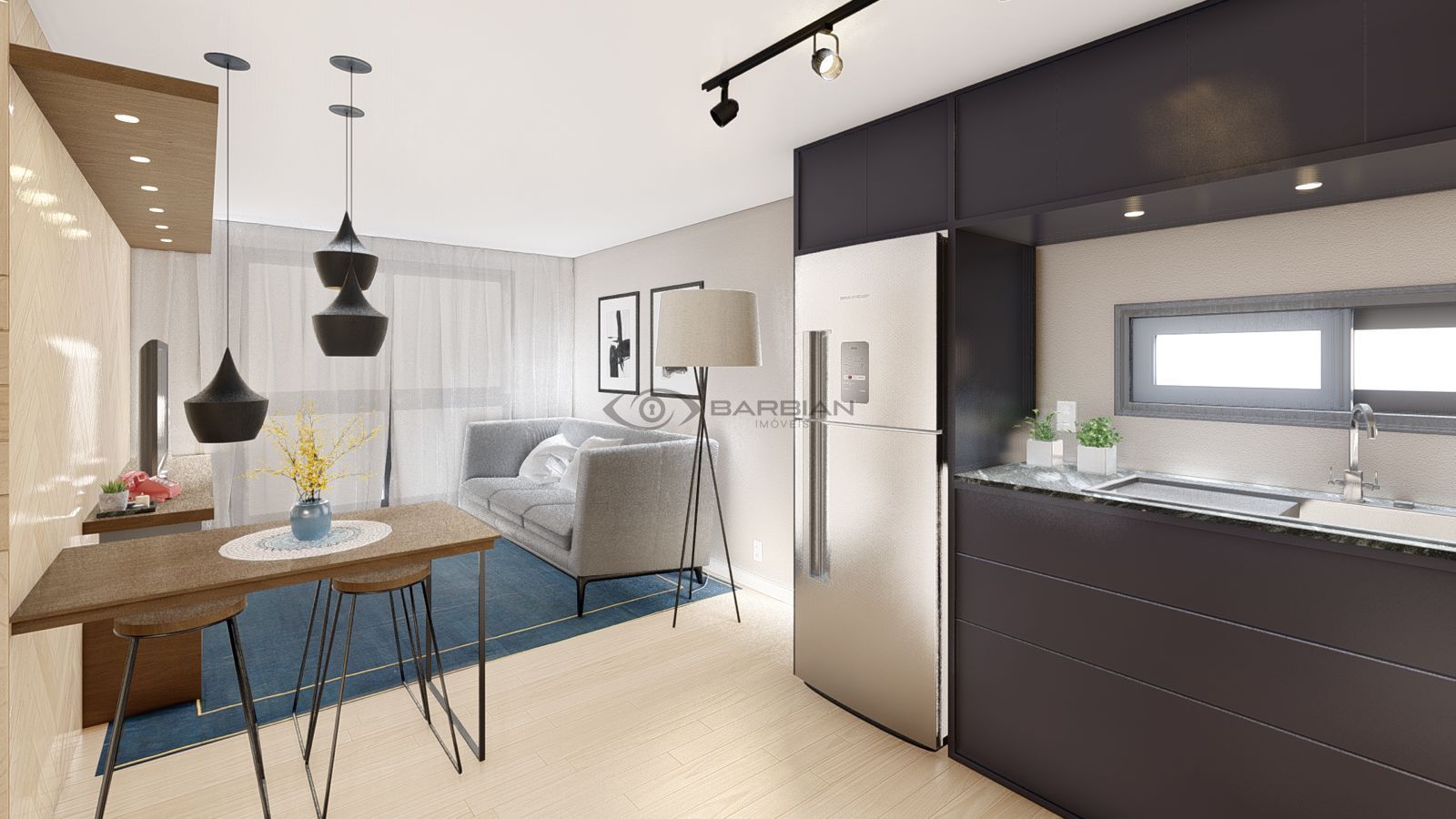 Apartamento com 1 Dormitórios à venda, 41 m² por R$ 337.597,00 Apartamento com 1 Dormitórios à venda, 41 m² por R$ 337.597,00