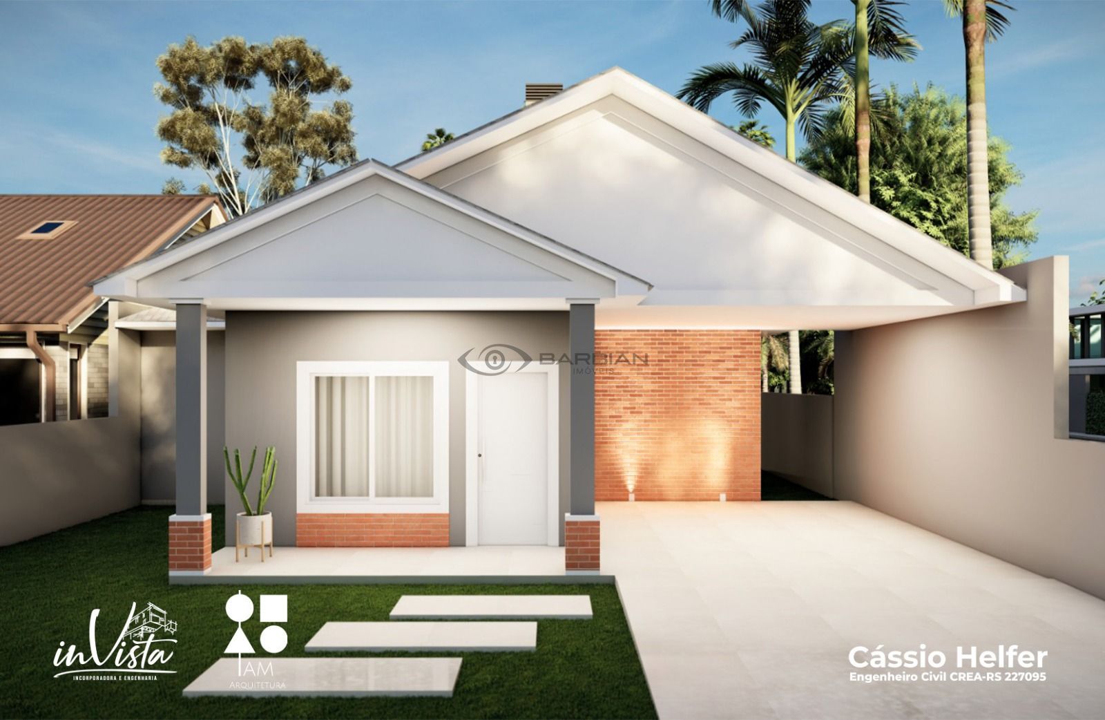 Casa à venda  no Loteamento Belo Horizonte - Vera Cruz, RS. Imóveis