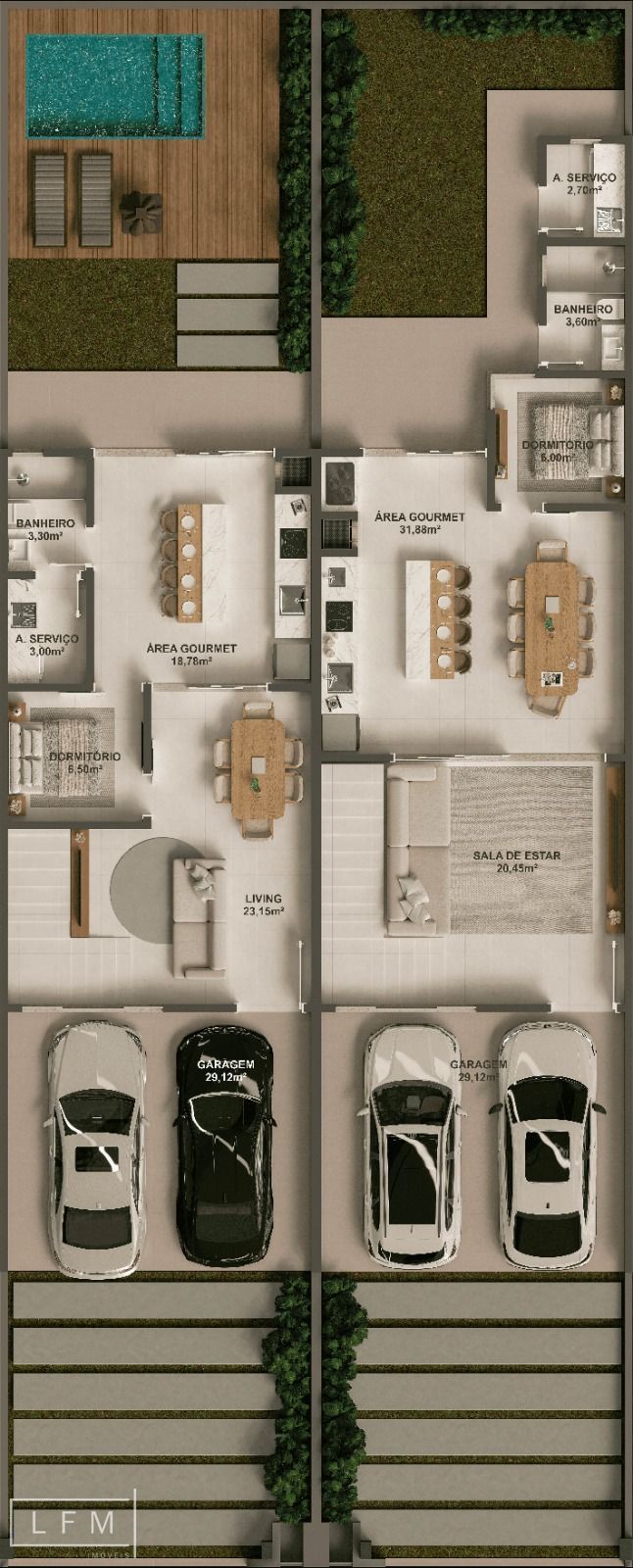 Sobrado, 3 quartos, 185 m² - Foto 4