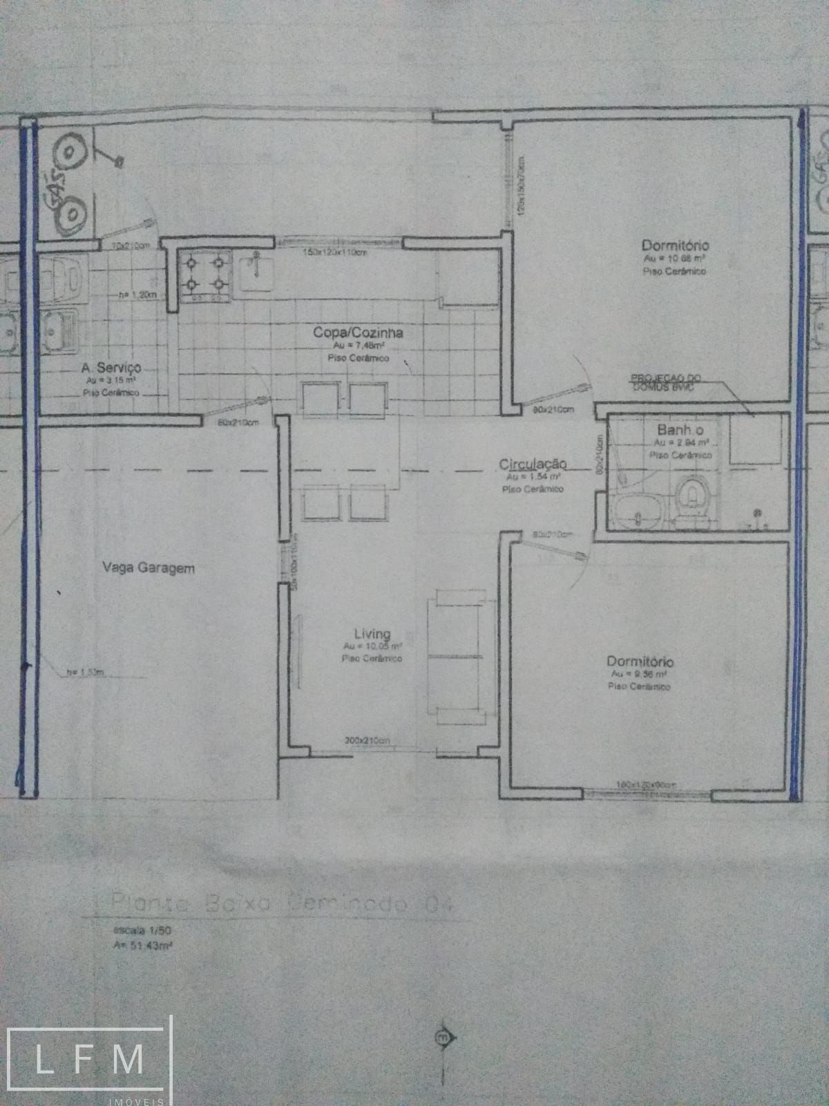 Casa, 2 quartos, 48 m² - Foto 6
