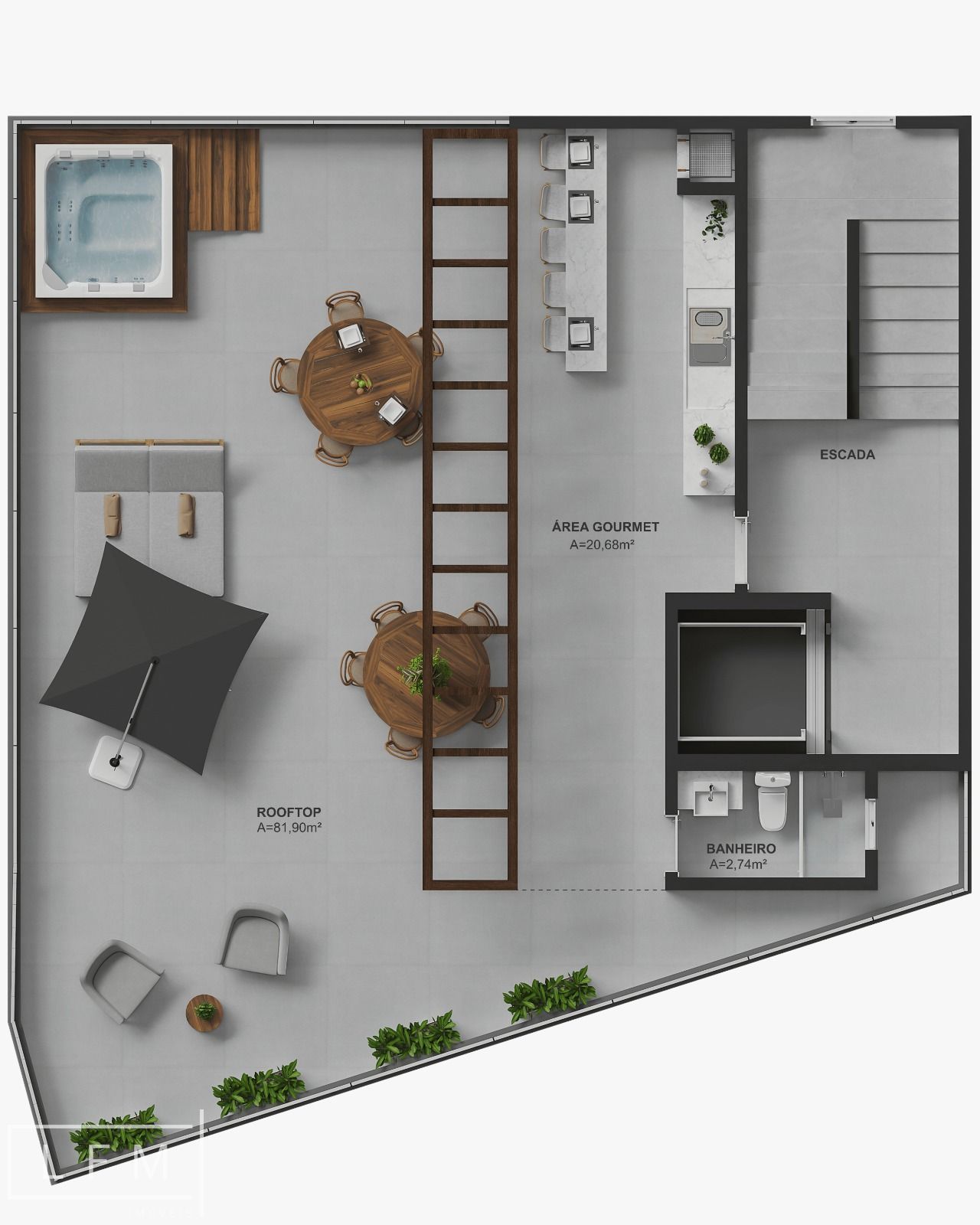 Apartamento, 3 quartos, 102 m² - Foto 6