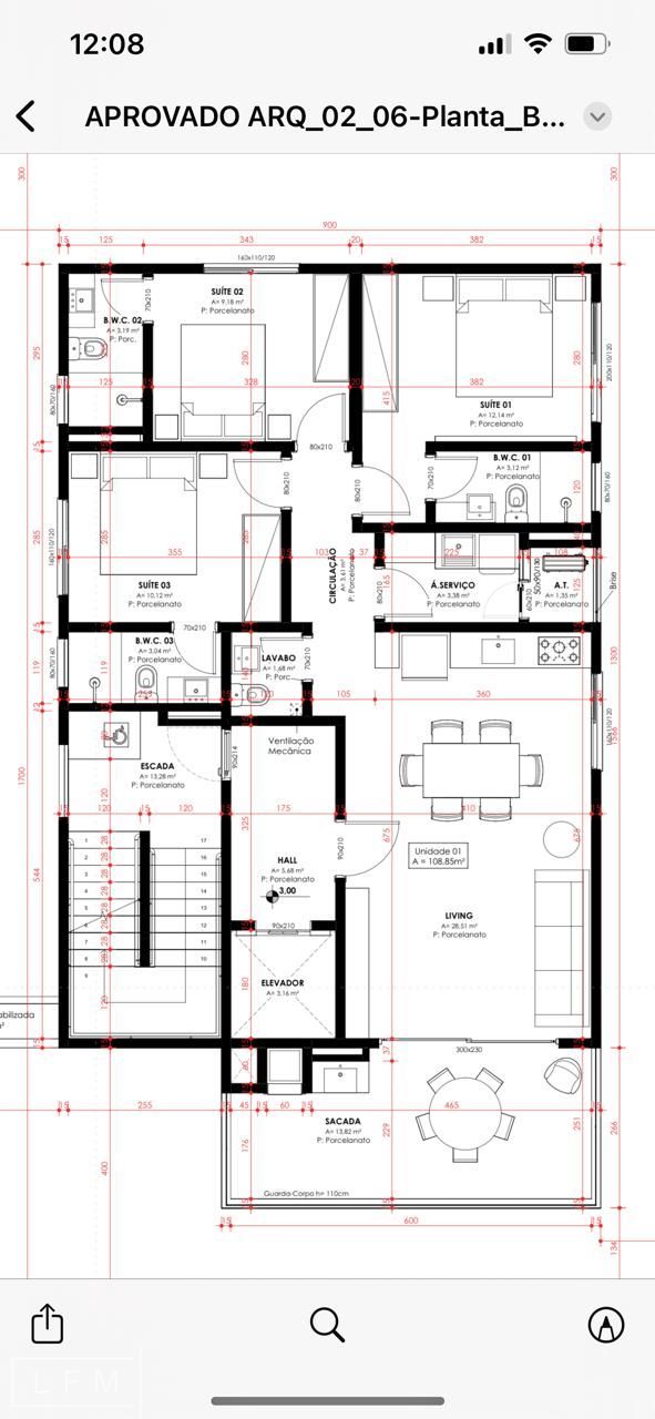 Apartamento à venda com 3 quartos, 108m² - Foto 18