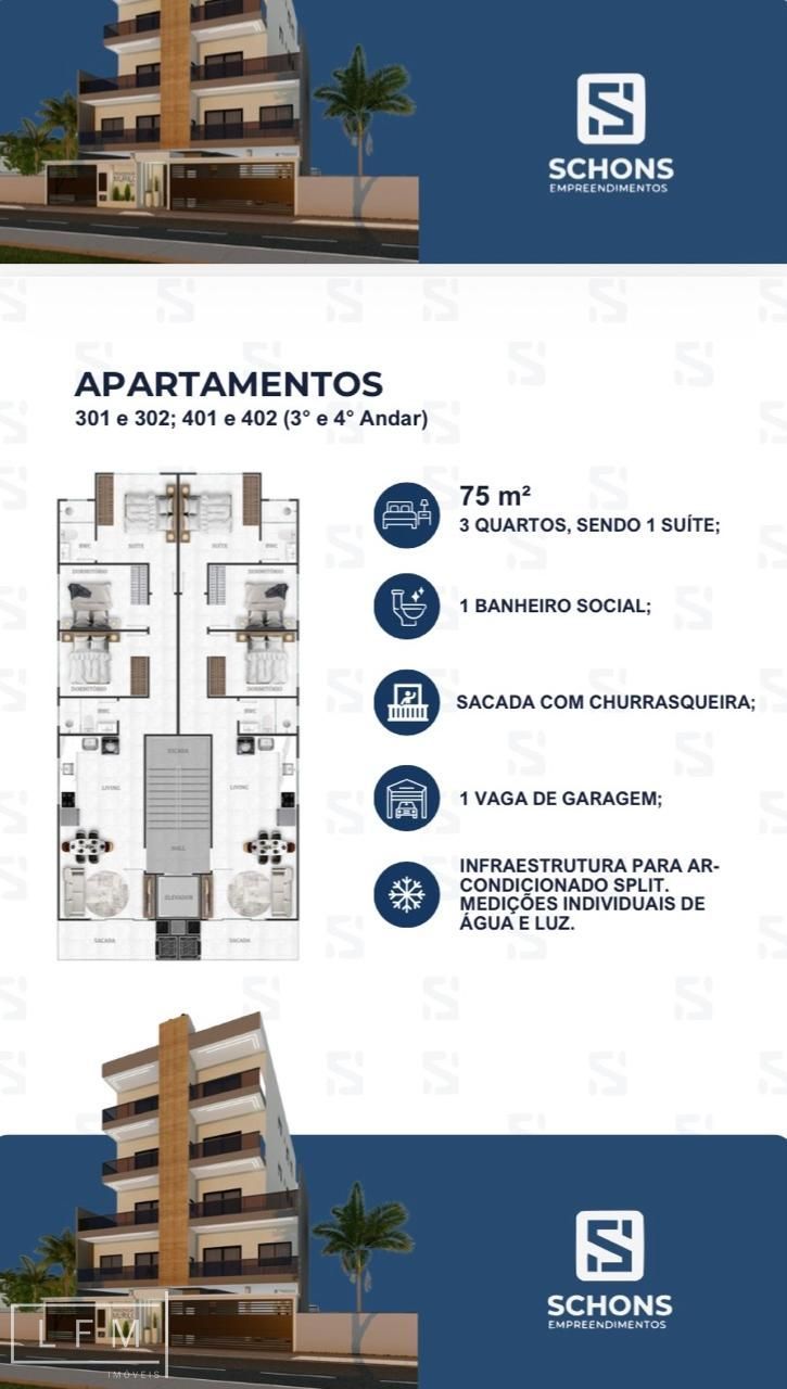 Apartamento, 3 quartos, 85 m² - Foto 4