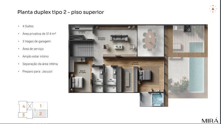 Apartamento à venda com 3 quartos, 168m² - Foto 27