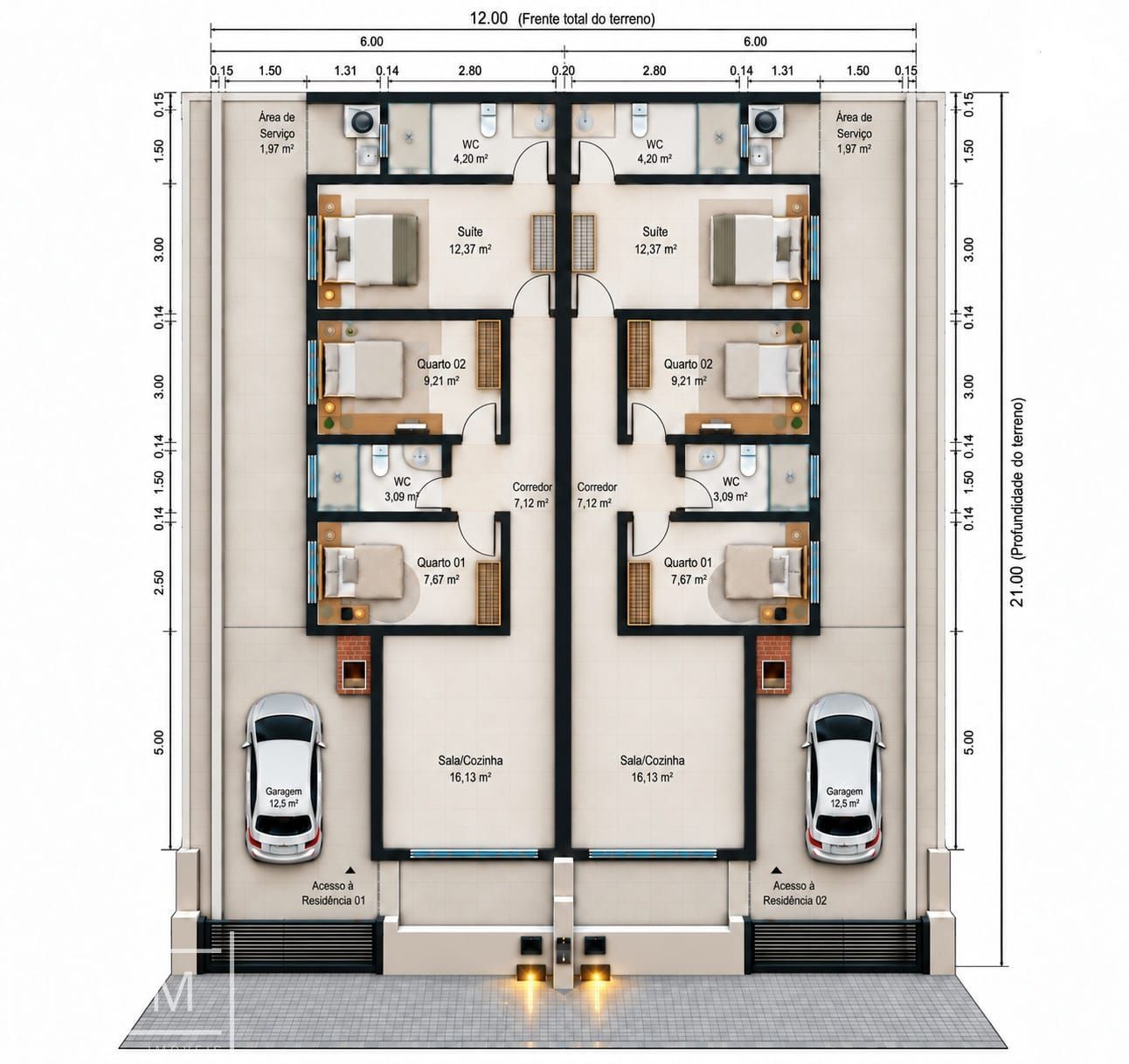 Casa, 3 quartos, 86 m² - Foto 3