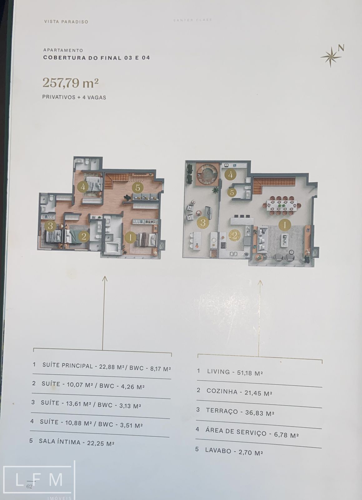 Apartamento à venda com 4 quartos, 257m² - Foto 26