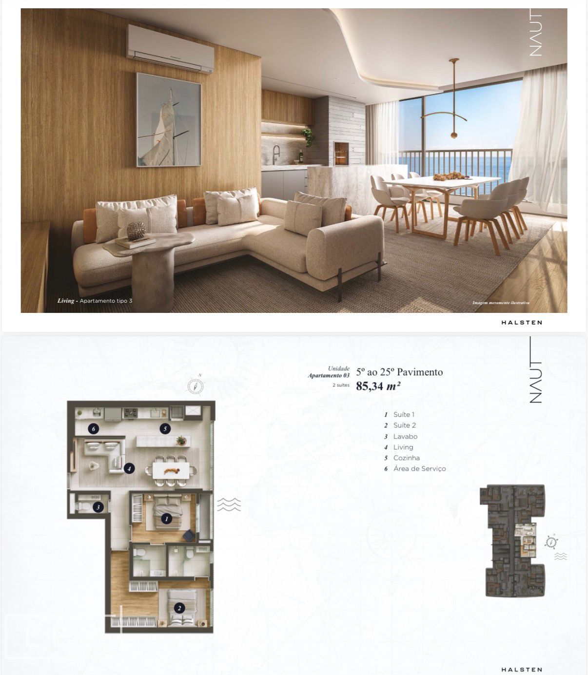 Apartamento, 2 quartos, 85 m² - Foto 8