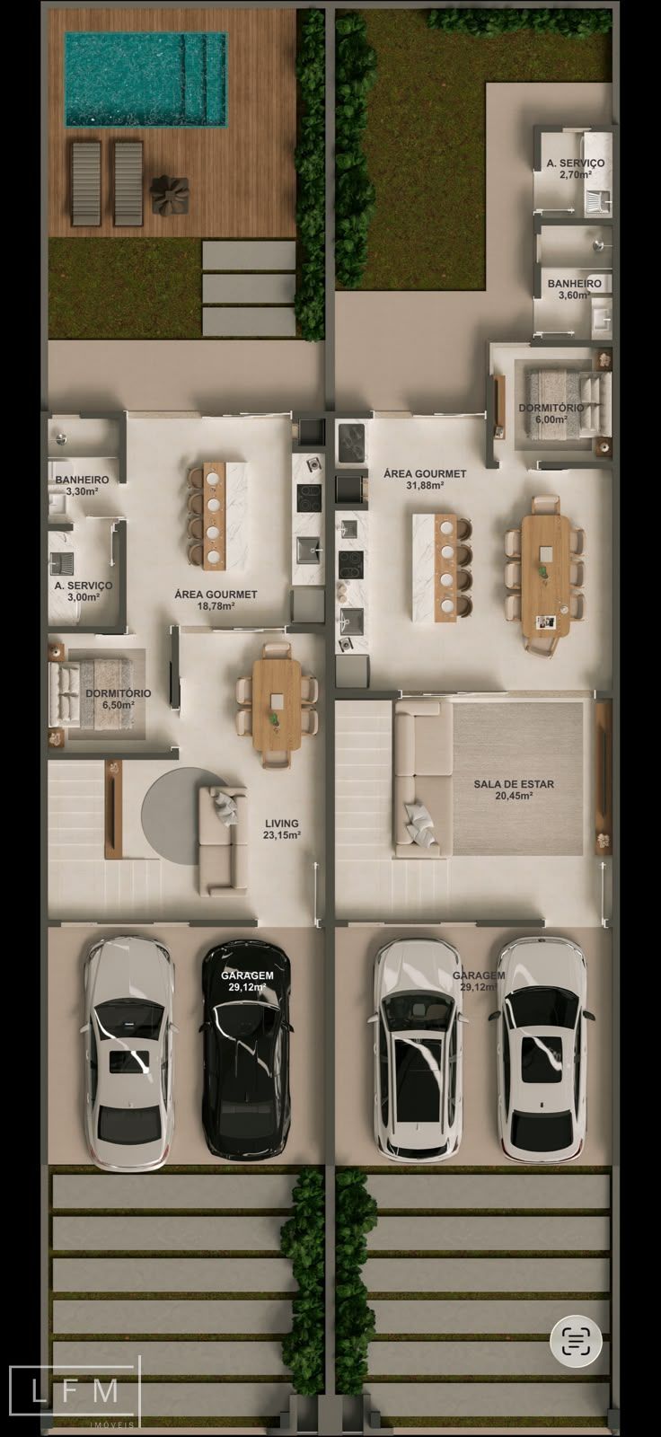 Sobrado, 3 quartos, 185 m² - Foto 5