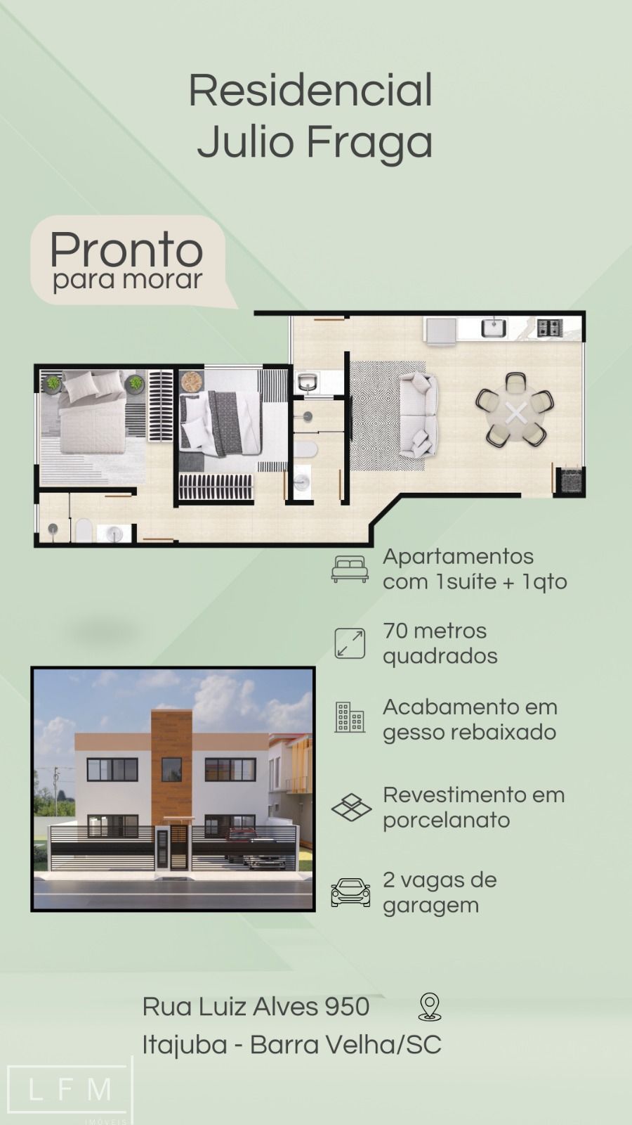 Apartamento à venda com 2 quartos, 70m² - Foto 29