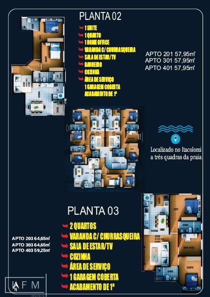 Apartamento, 3 quartos, 60 m² - Foto 10