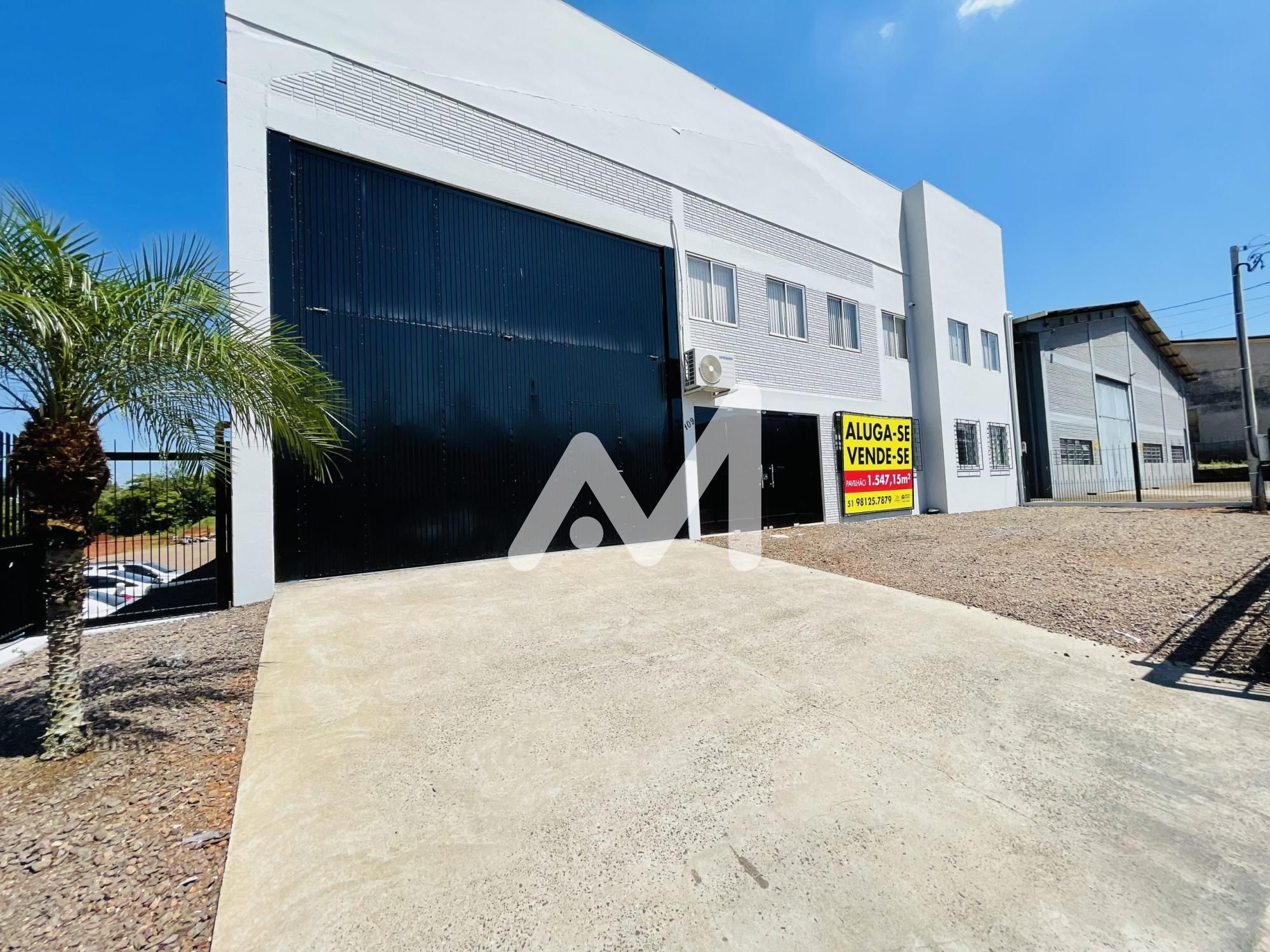 Pavilhão com 1547m² no bairro Bom Pastor em Lajeado para Comprar ou Alugar