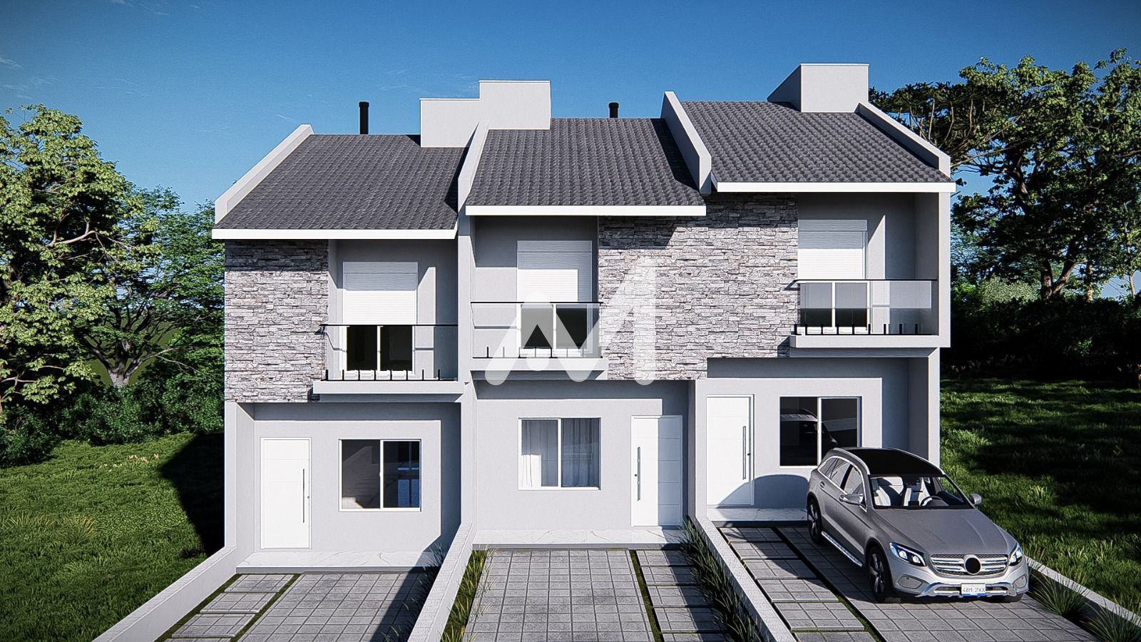 Sobrado com 83m² e 2 dormitórios no bairro Conventos em Lajeado para Comprar