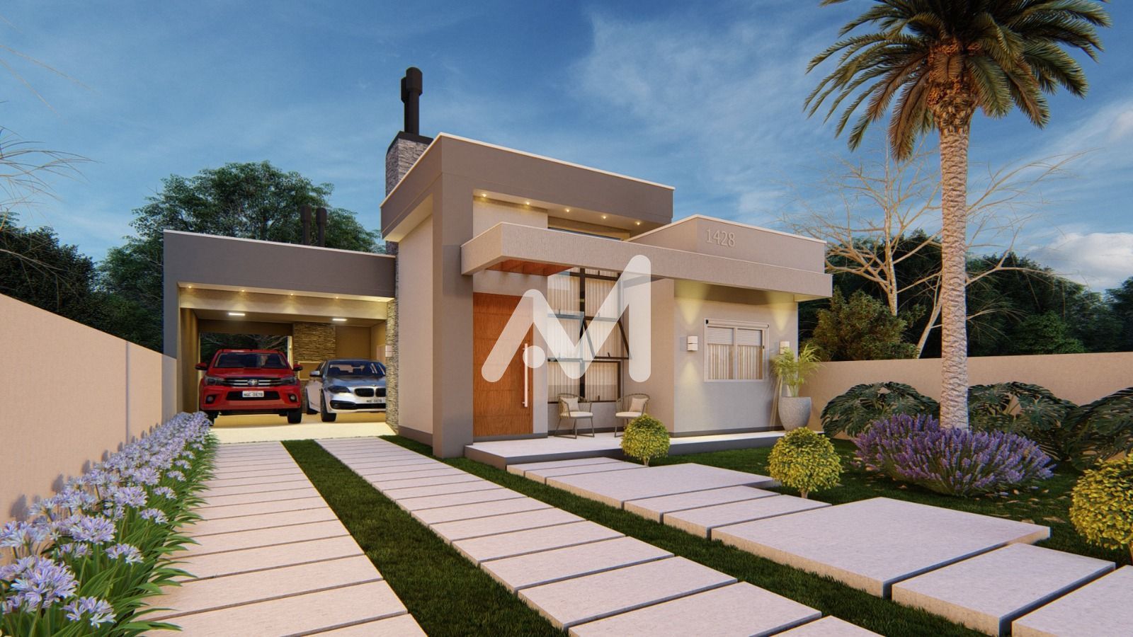 Casa com 137m² e 2 dormitórios no bairro Conventos em Lajeado para Comprar