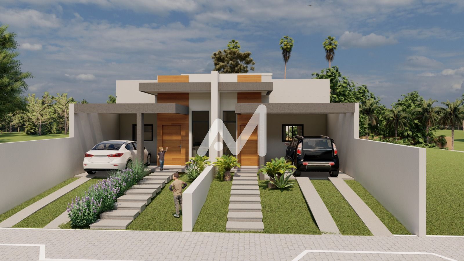 Geminado com 96m² e 3 dormitórios no bairro Conventos em Lajeado para Comprar