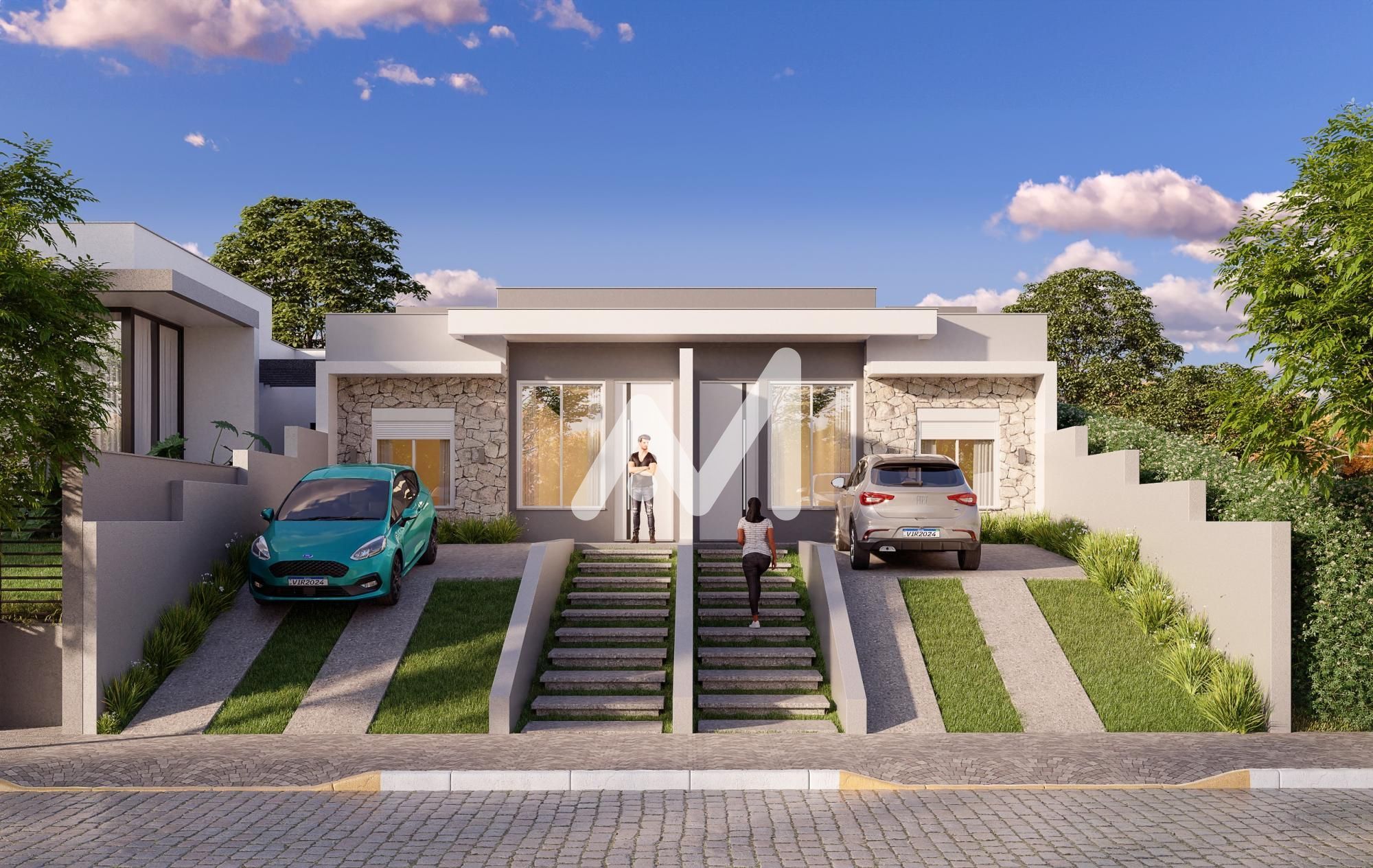 Geminado com 64m² e 2 dormitórios no bairro São Bento em Lajeado para Comprar
