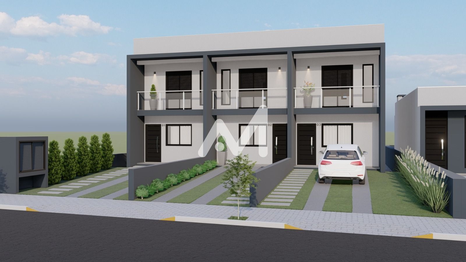 Sobrado com 79m² e 2 dormitórios no bairro São Bento em Lajeado para Comprar