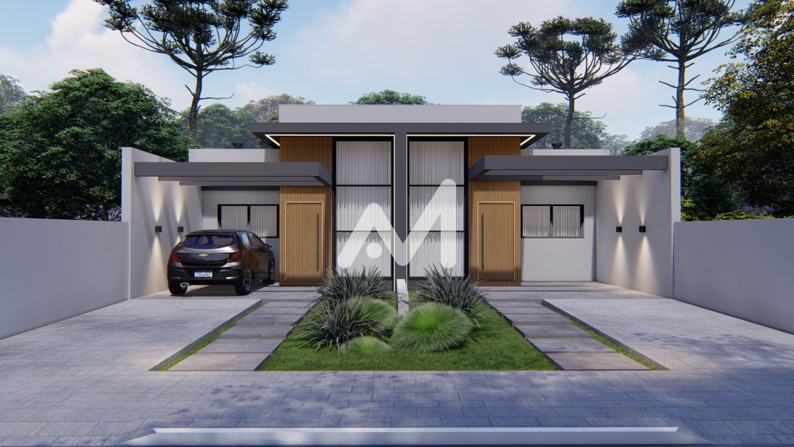 Geminado com 82m² e 3 dormitórios no bairro Conventos em Lajeado para Comprar