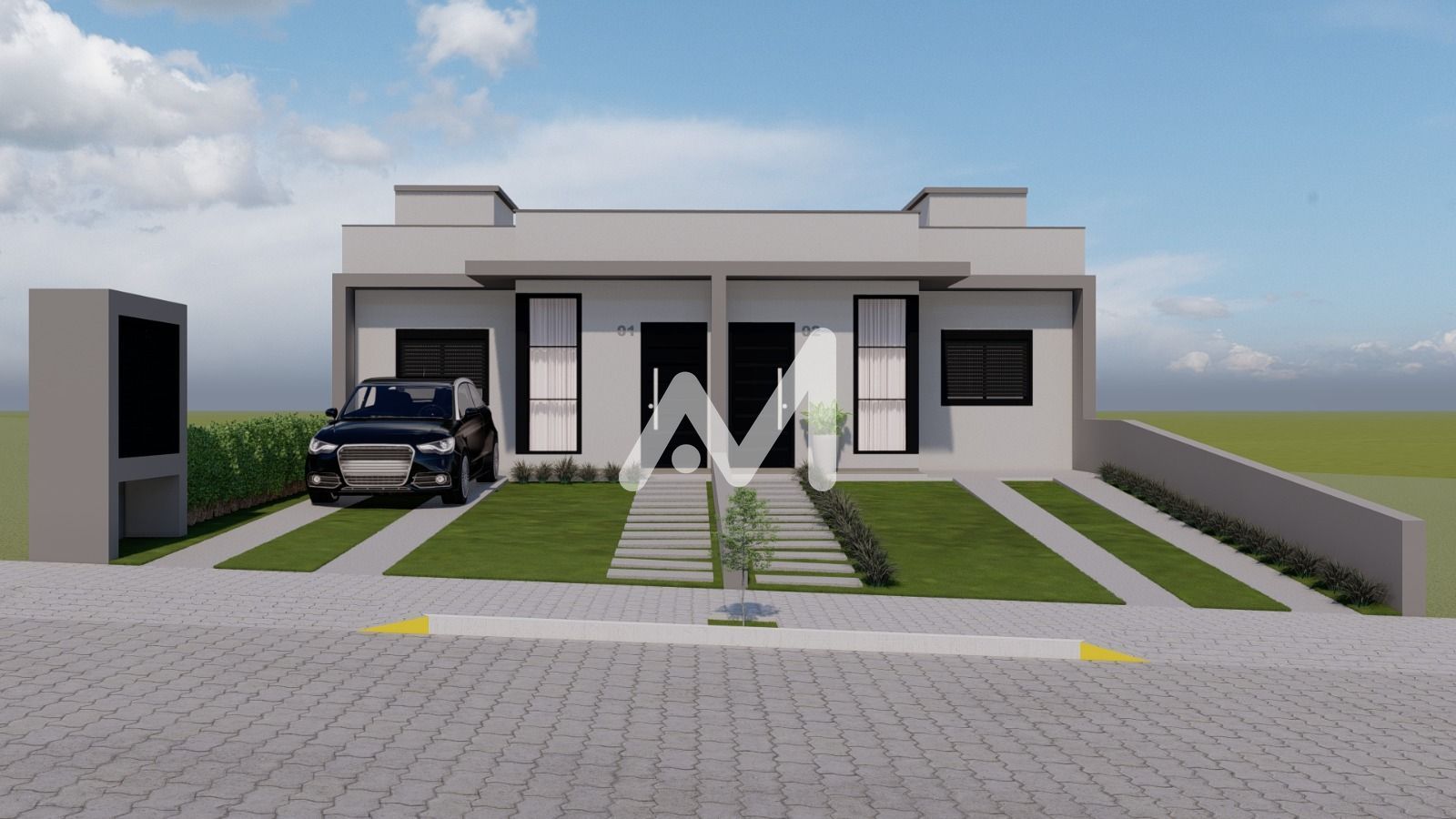 Geminado com 66m² e 2 dormitórios no bairro São Bento em Lajeado para Comprar