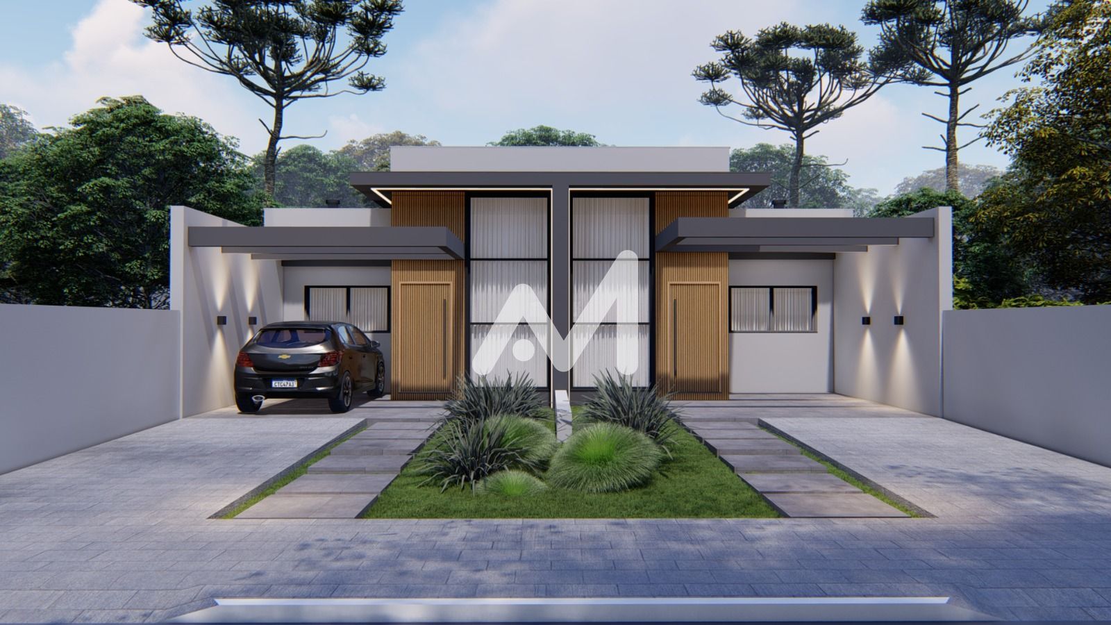 Geminado com 82m² e 3 dormitórios no bairro Conventos em Lajeado para Comprar