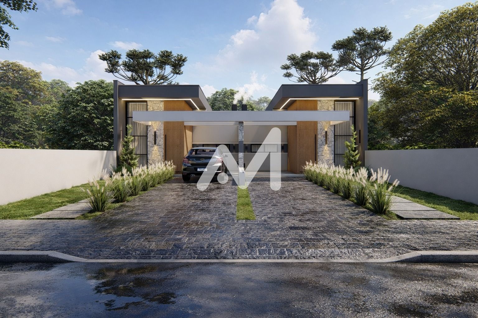 Geminado com 65m² e 2 dormitórios no bairro Conventos em Lajeado para Comprar