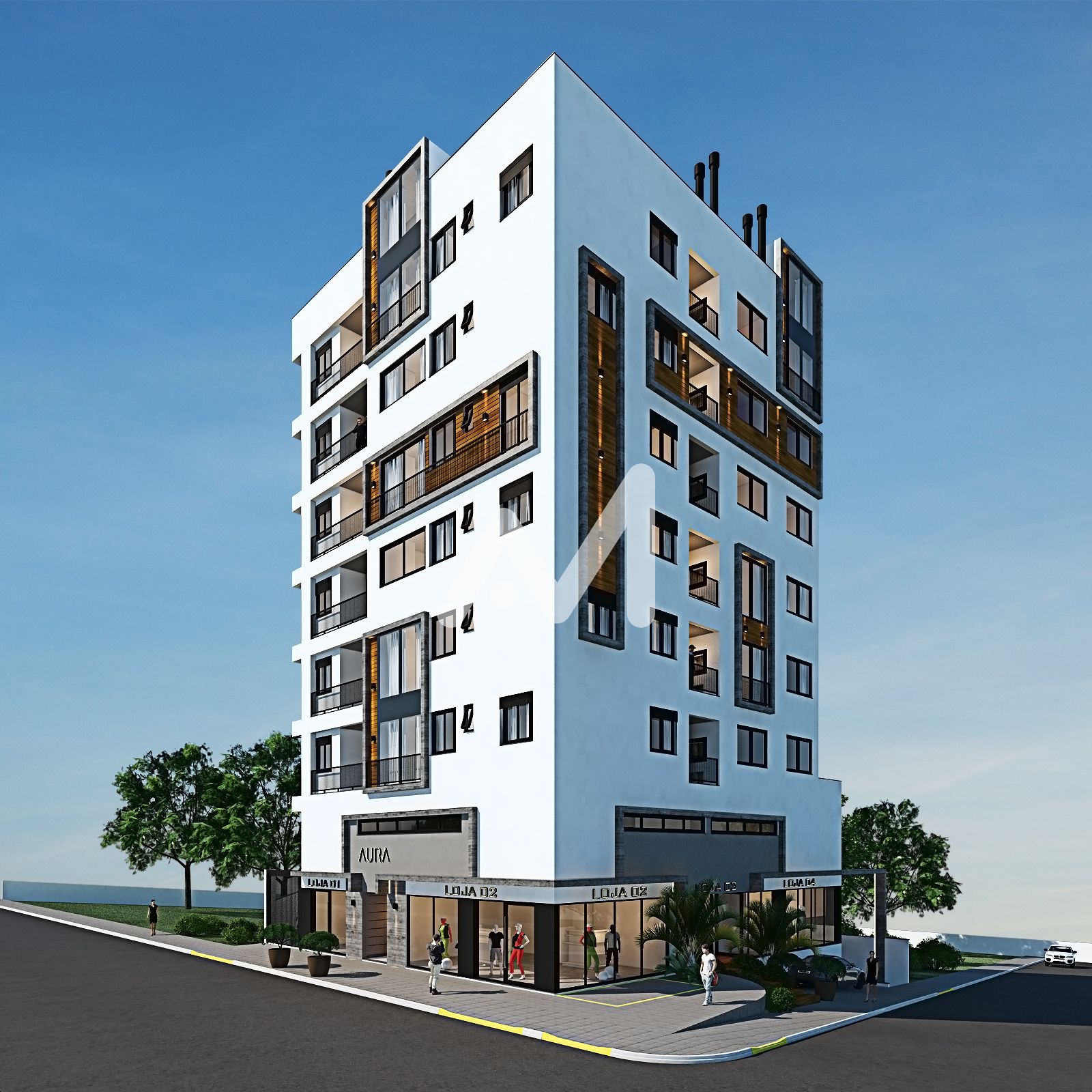 Apartamento com 40m² e 1 dormitório no bairro Centro em Lajeado para Comprar