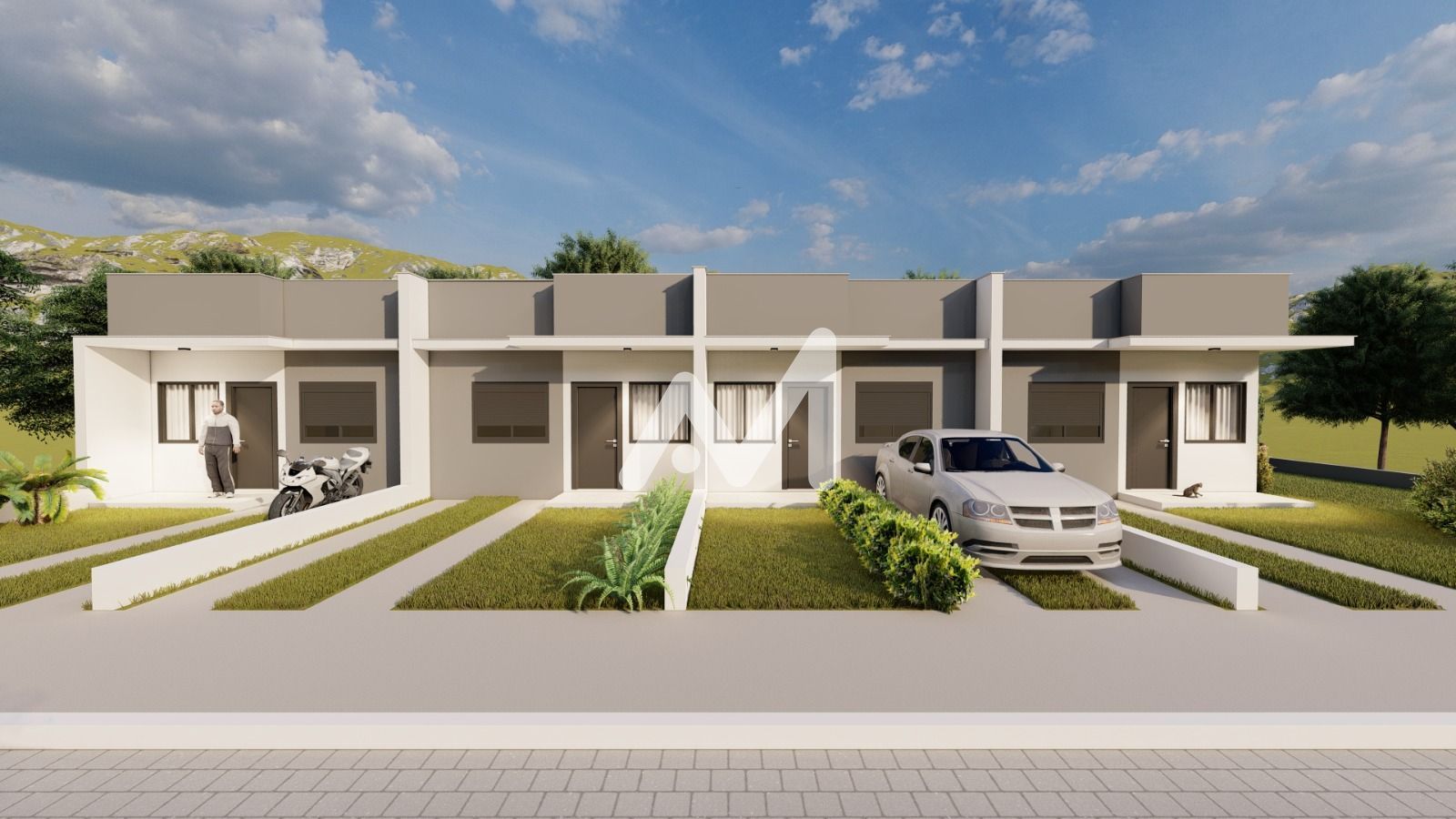 Geminado com 55m² e 2 dormitórios no bairro Floresta em Lajeado para Comprar
