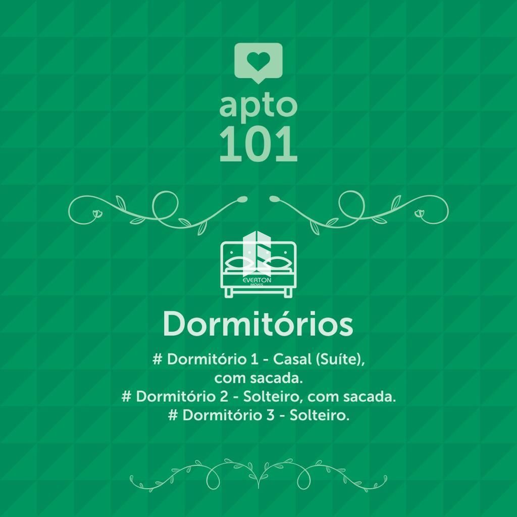 Apartamento 3 dormitórios à venda nossa senhora de lourdes s